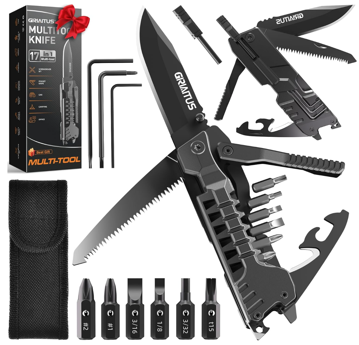 GIRIAITUS Navaja Multiusos 17en1 - 24,99€