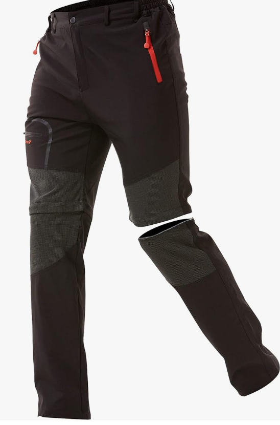 ZOEREA Pantalón Trekking Convertible
