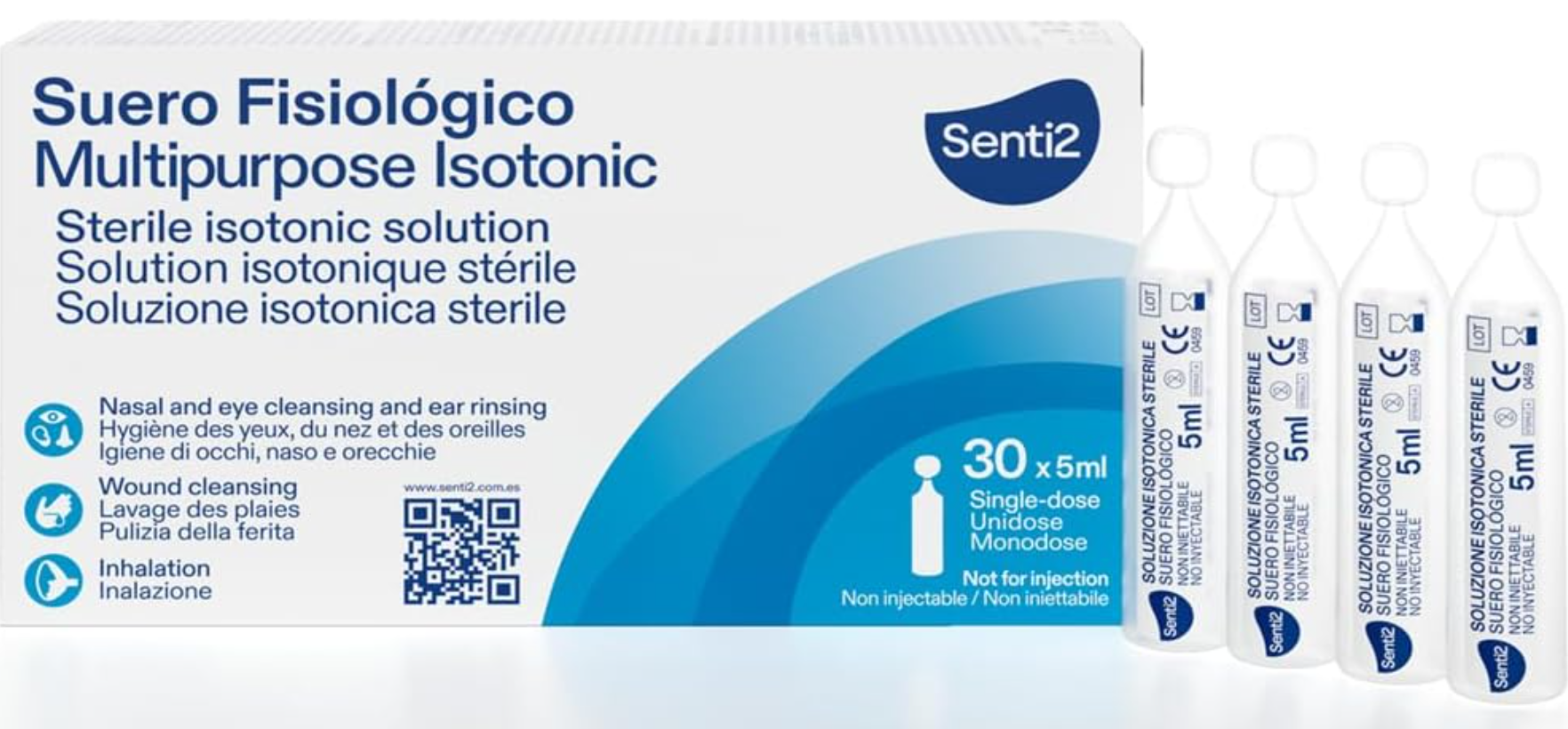 SENTI2 Suero Fisiológico de 30u