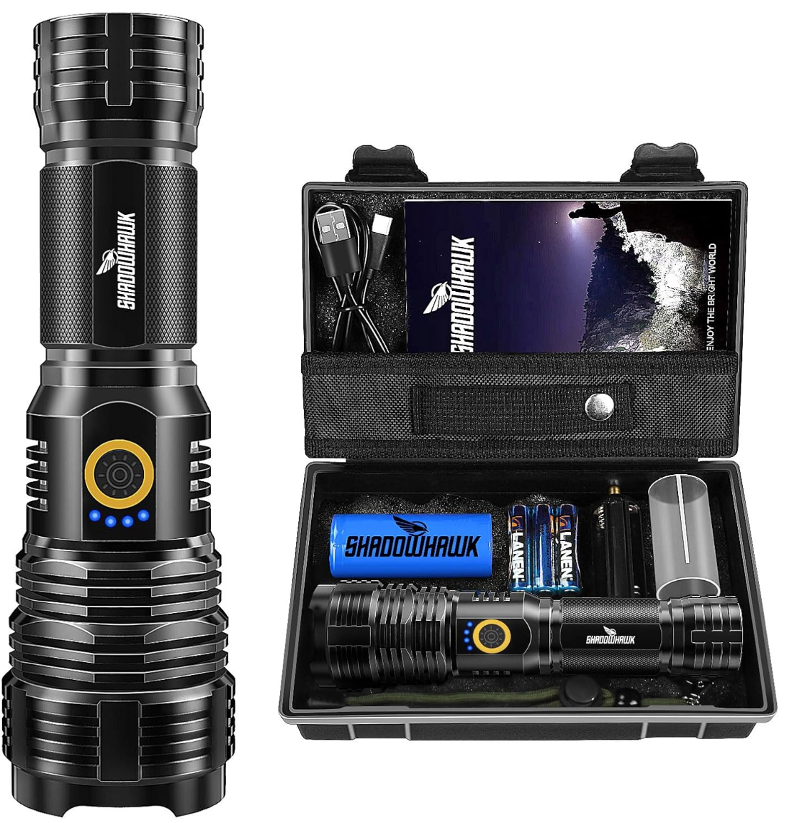 SHADOWHAWK LED de 500000L Impermeable