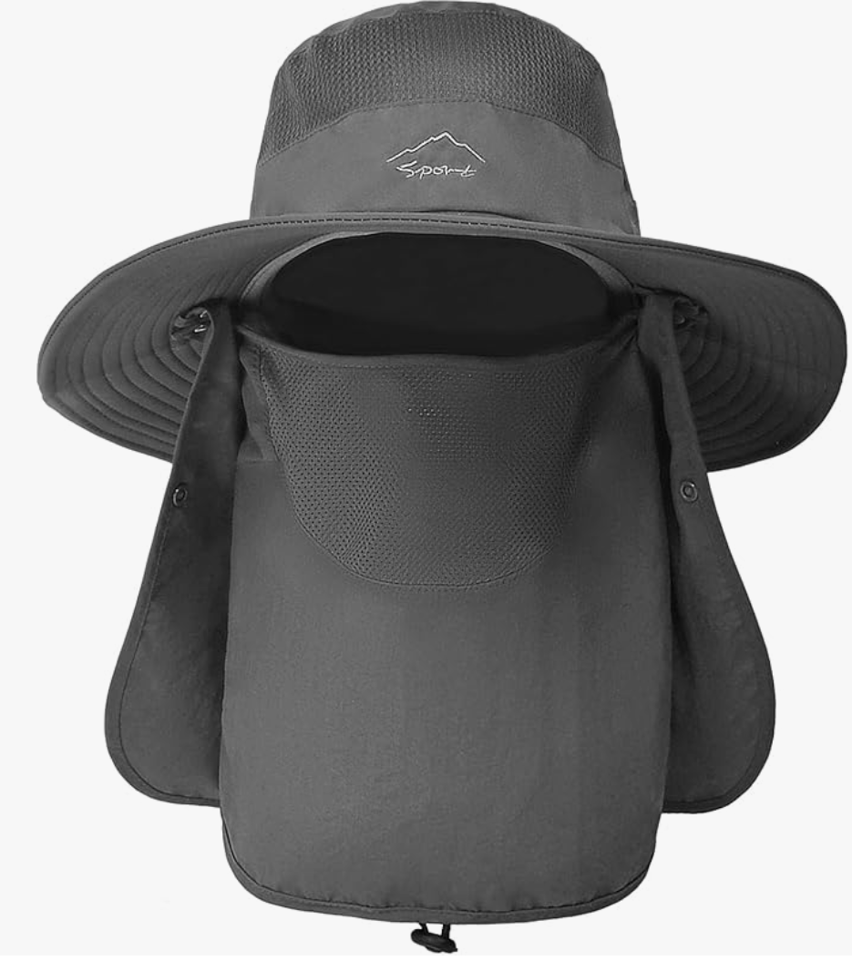 Sombrero con Cubierta de Cuello Protección +50 (+colores)