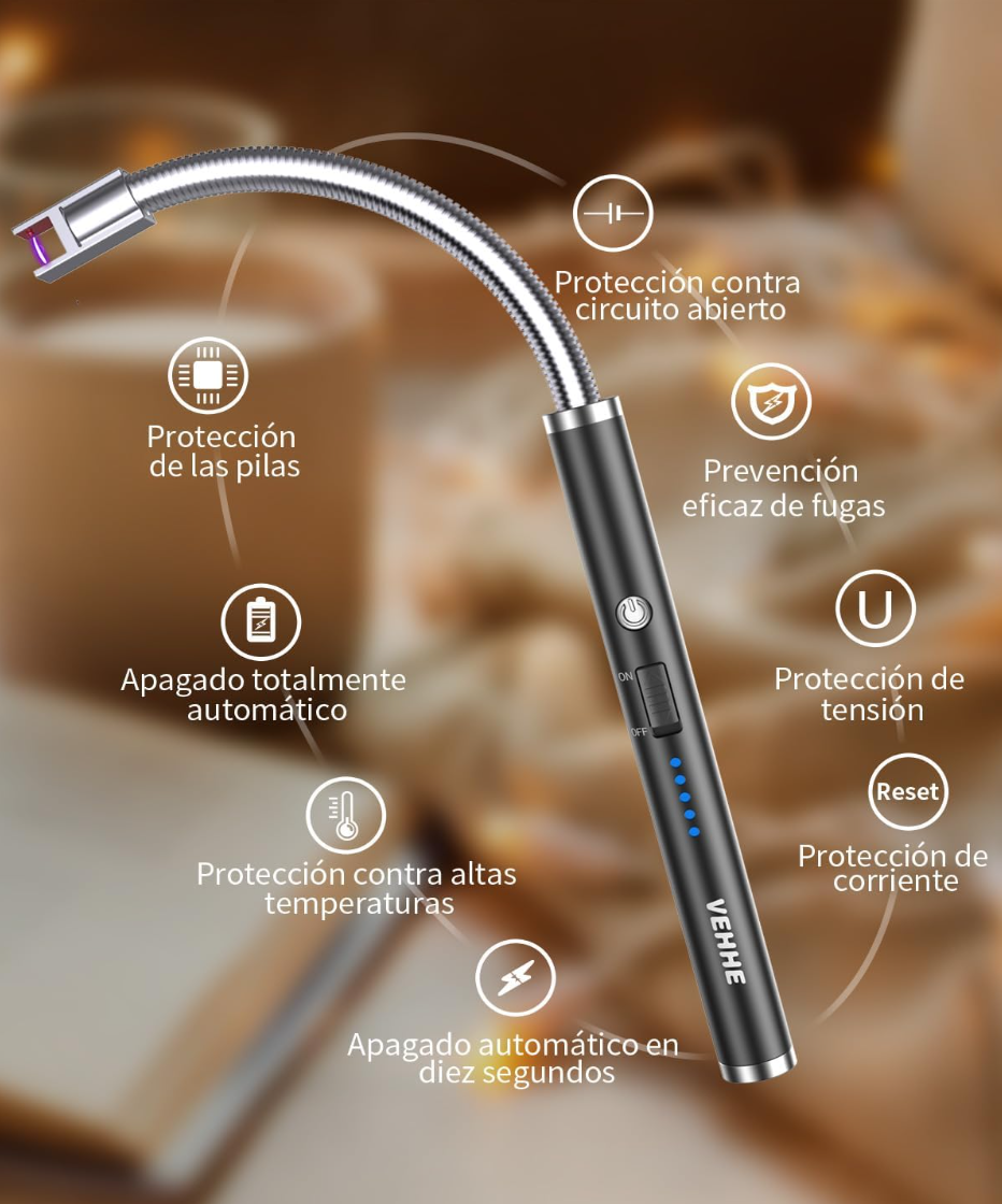 Encendedor USB recargable
