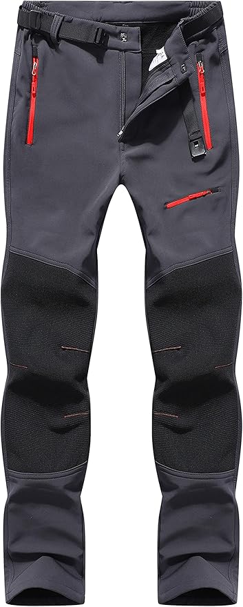 BENBOY Trekking Impermeable Gris Rojo