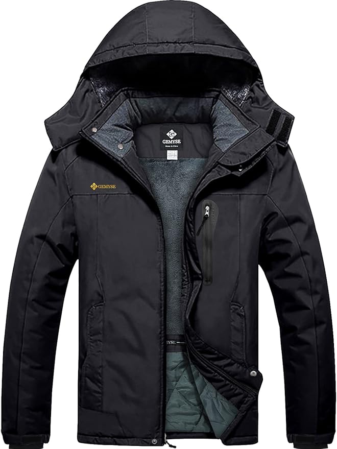GEMYSE Chaqueta Impermeable de Montaña