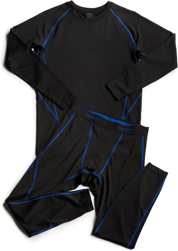 LAPASA Conjunto Térmico Negro Azul