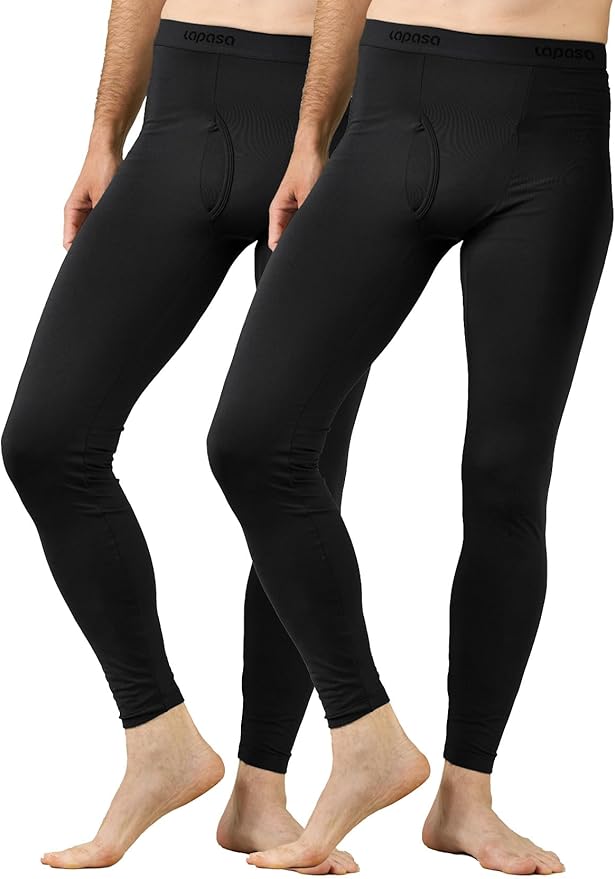 LAPASA x2 Leggings Térmico Negro