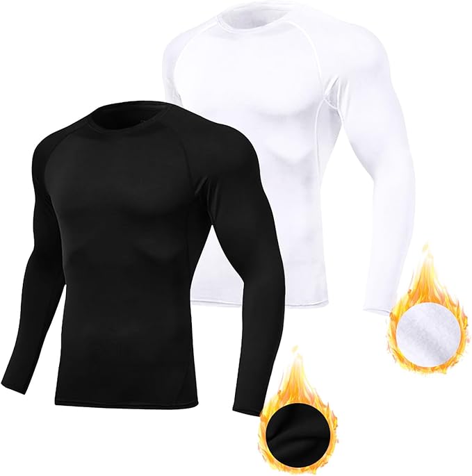 TOWINTEC Camiseta Térmica Negra