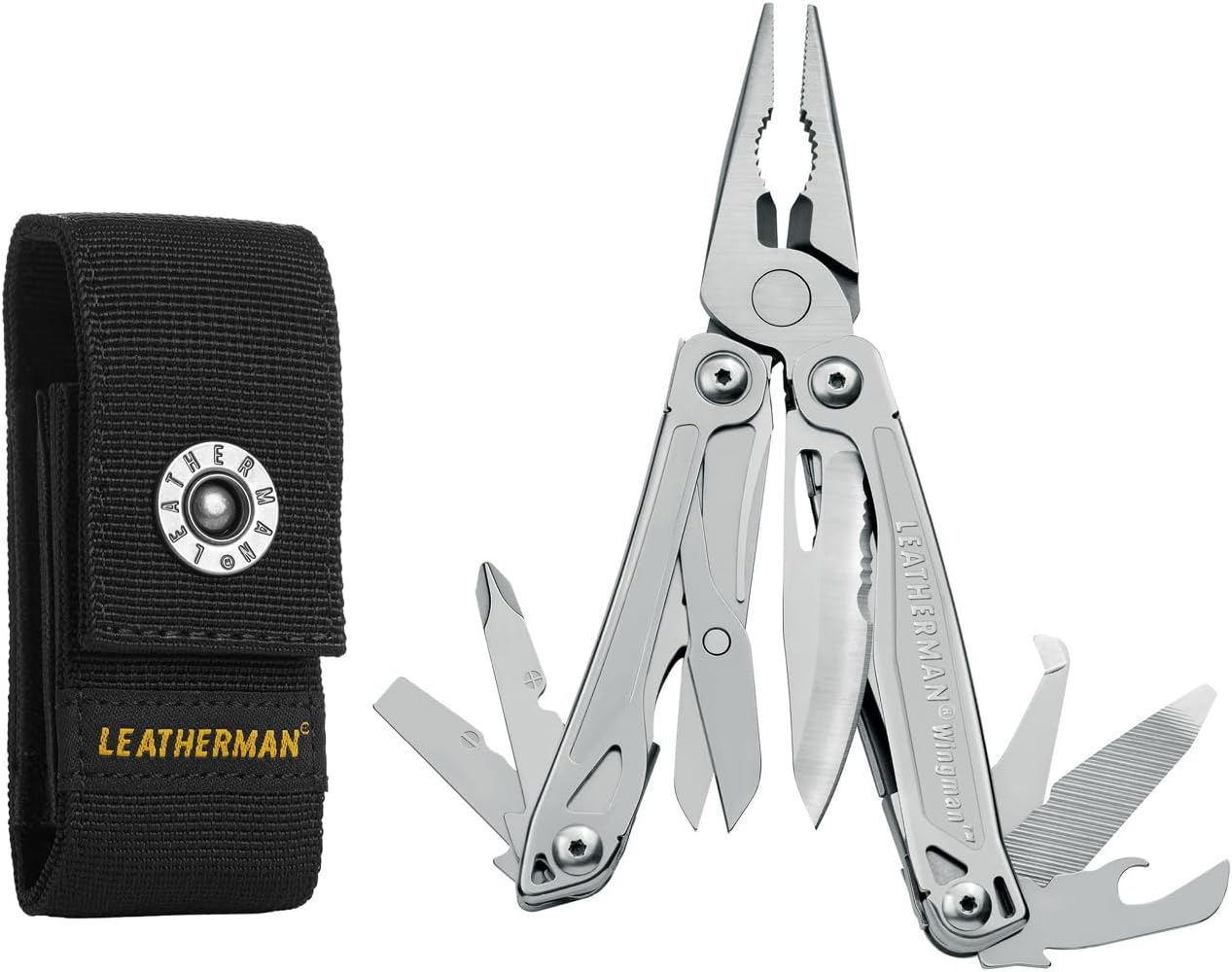 LEATHERMAN de 14 Funciones Plata - 89,00€