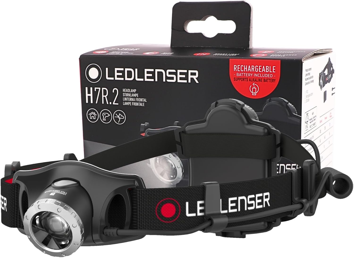 LEDLENSER 7298 Táctica Frontal de 300L