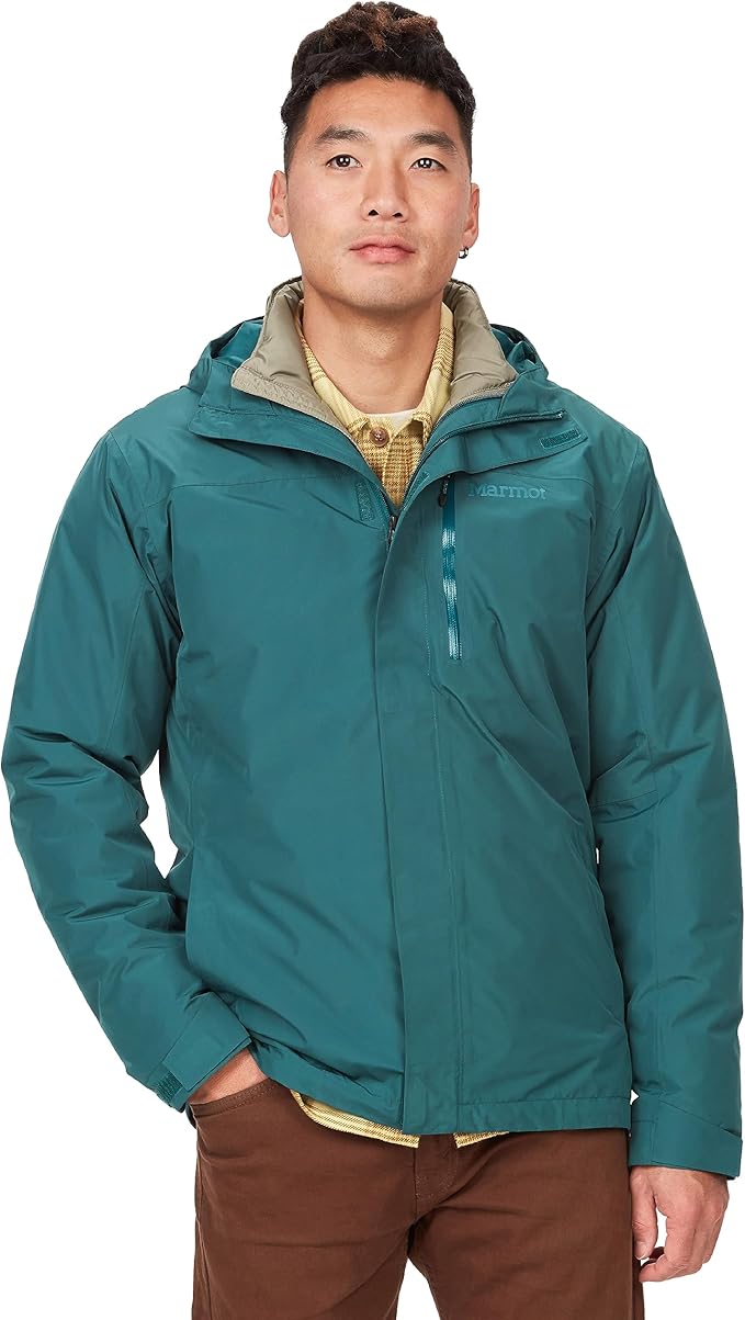 MARMOT Ramble 3 en 1 Impermeable Azul