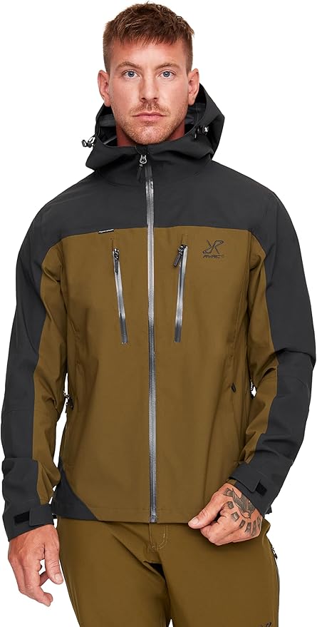 REVOLUTION RACE Silence Impermeable Marrón